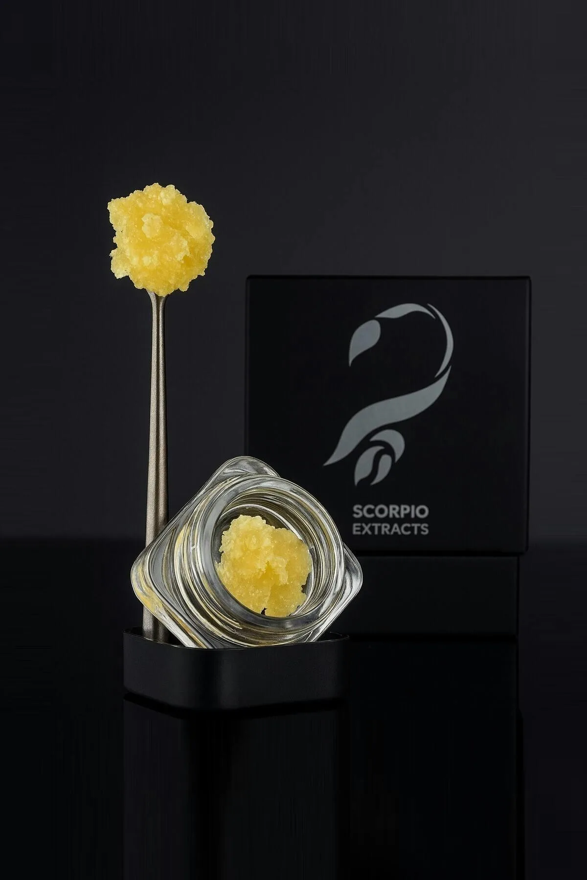 Crumble THC para dab Royal Kush Farms 8 Ball Kush Live Resin Crumble 1g Scorpio Extracts