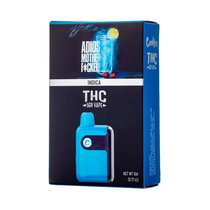 Pod THC alta capacidade Cookies Adios Mother F*cker 5G