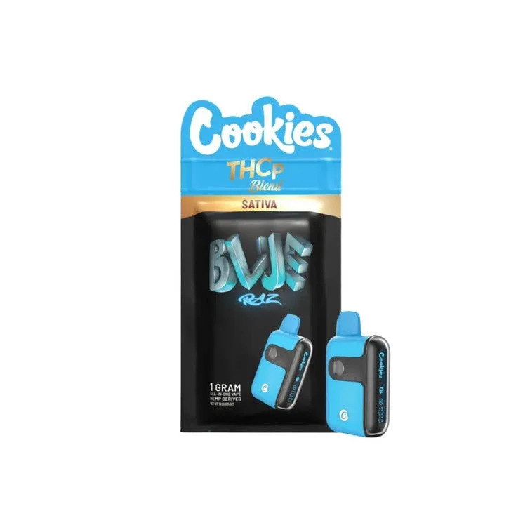 Caneta THC descartável Cookies Blue Razz 1G