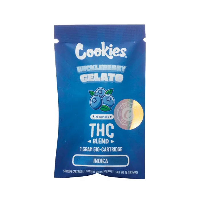 Refil de THC rosca 510 Cookies Huckleberry Gelato 1G