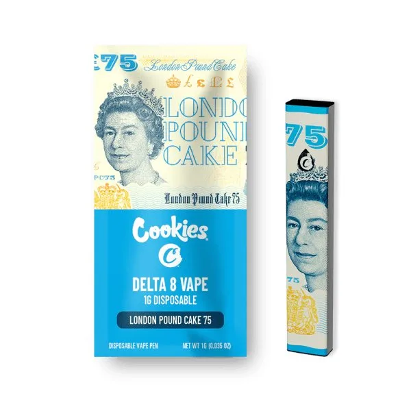 Caneta THC Cookies London Pound Cake 1G