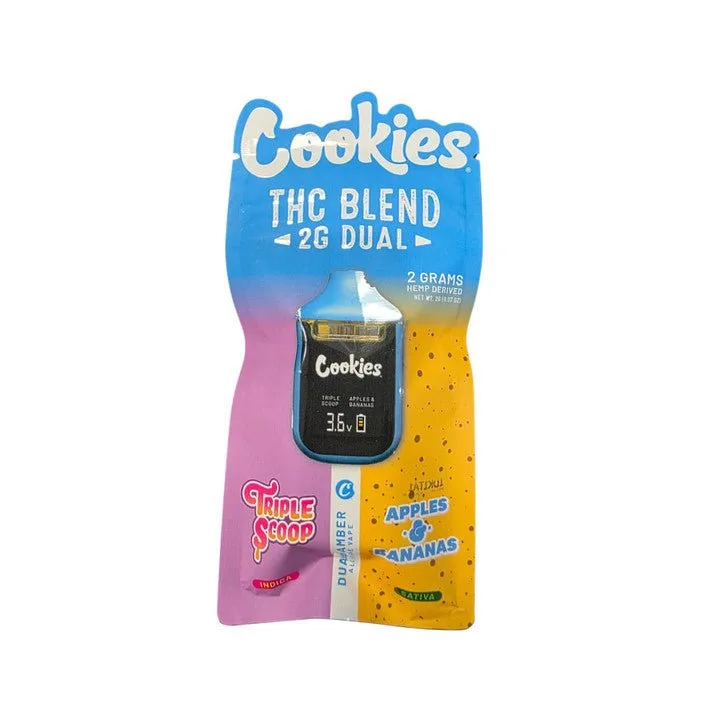 Canetinha de THC Cookies Triple Scoop / Apples & Bananas 2G