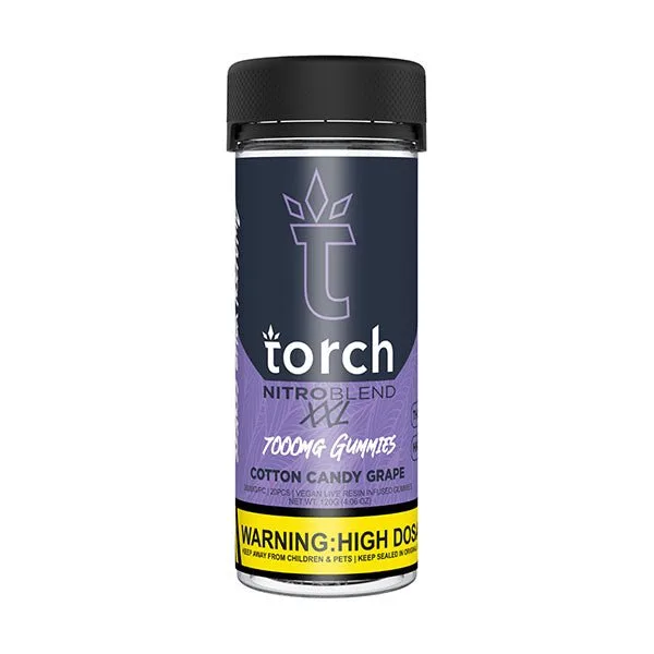 Bala de THC Torch Cotton Candy Grape