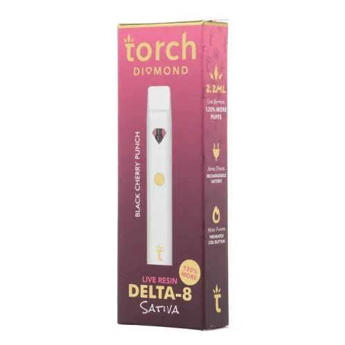 Caneta THC Torch Black Cherry Punch 2.2G