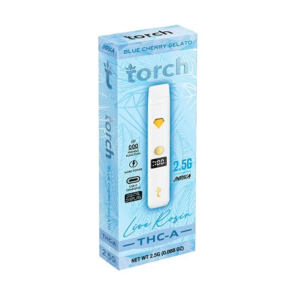 Caneta THC Torch Blue Cherry Gelato 2.5G