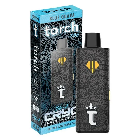 Pod THC alta capacidade Torch Blue Guava 7.5G