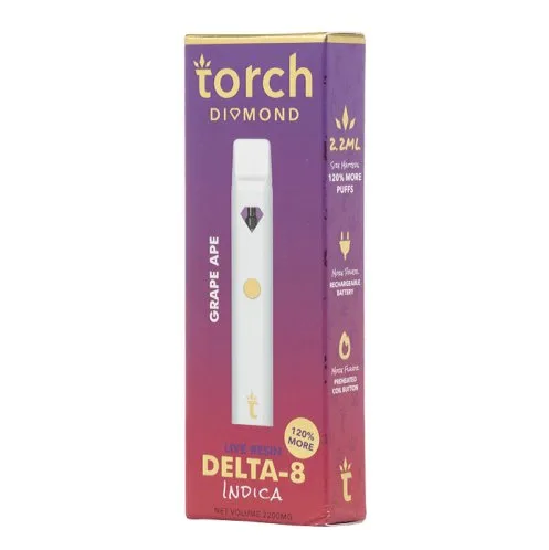Canetinha THC Torch Grape Ape 2.2G