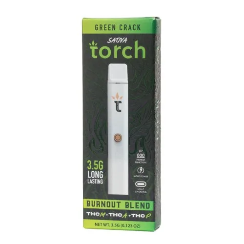 Canetinha THC Torch Green Crack 3.5G