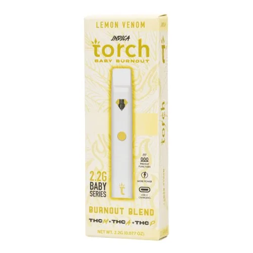 Caneta THC Torch Lemon Venom 2.2G