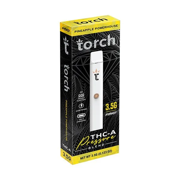 Caneta THC descartável Torch Pineapple Powerhouse 3.5G