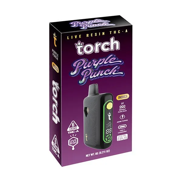 Pod THC descartável Torch Purple Punch 6G