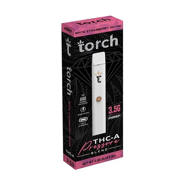 Canetinha THC Torch White Strawberry Skunk 3.5G