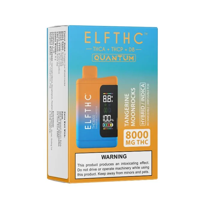 Pod THC ELF THC THC8000 8G Tangerine Moonrocks