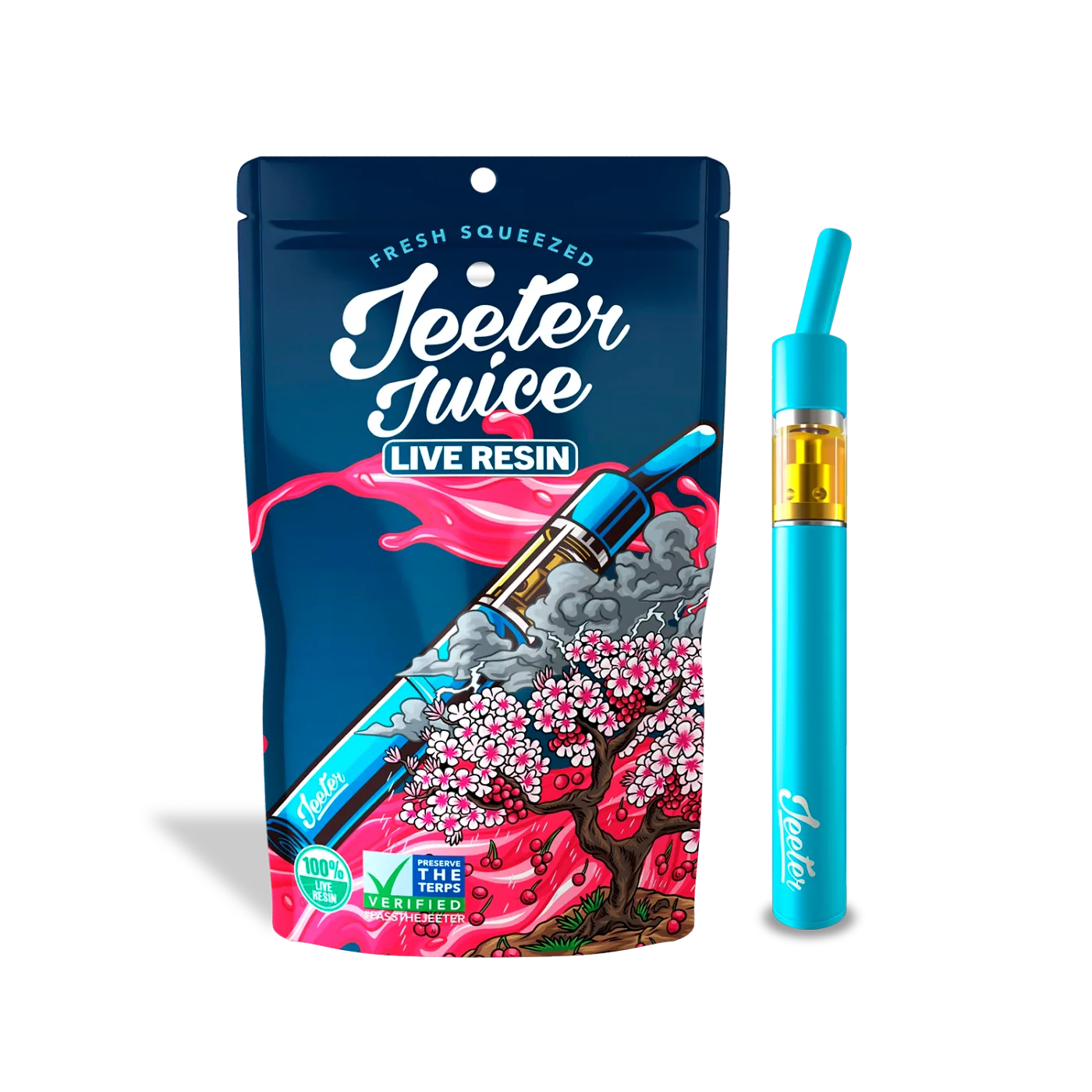 Canetinha de THC Jeeter Juice CTF 1g Indica