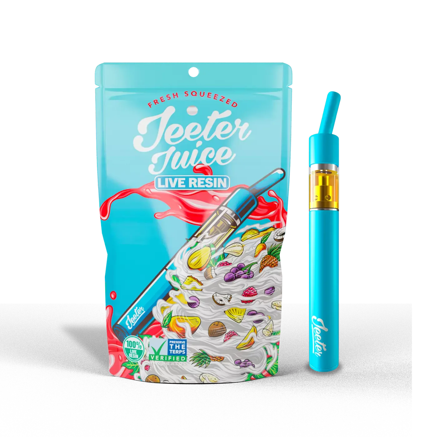 Caneta THC descartável Jeeter Juice Slurricane 1g Indica