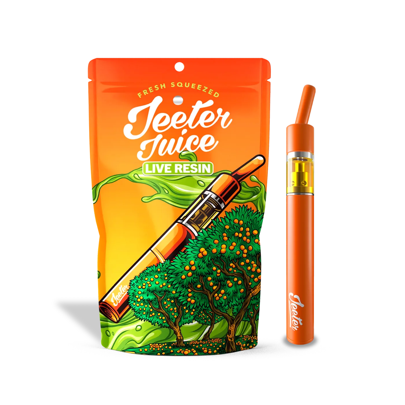 Canetinha THC Jeeter Juice Sour Tangie 1g Sativa
