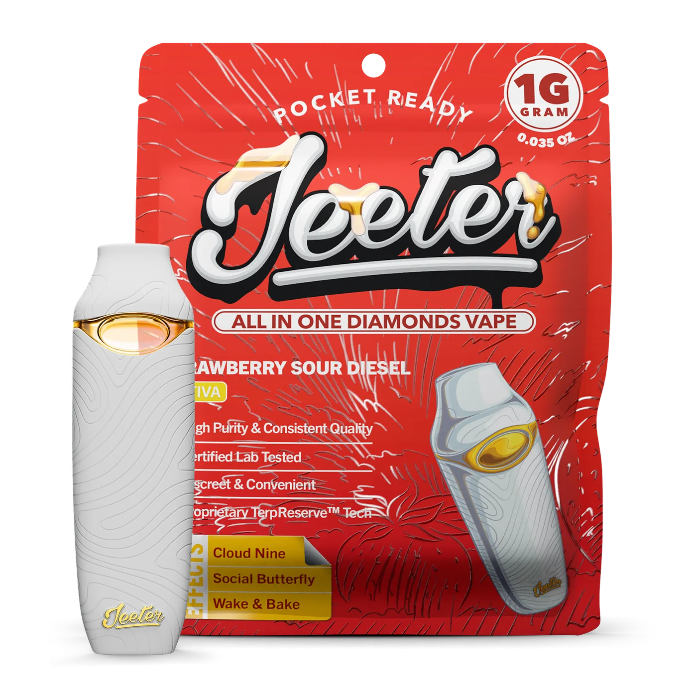 Caneta THC Jeeter Juice SSD 1g Sativa