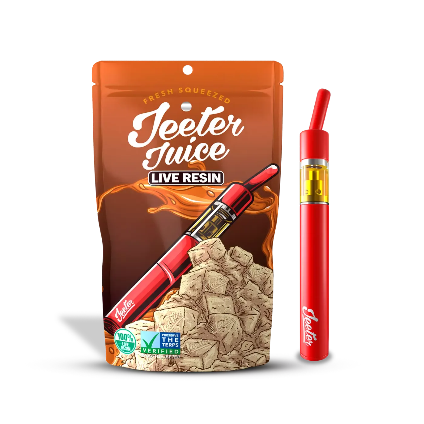 Caneta THC descartável Jeeter Juice The Azucar 1g Híbrida