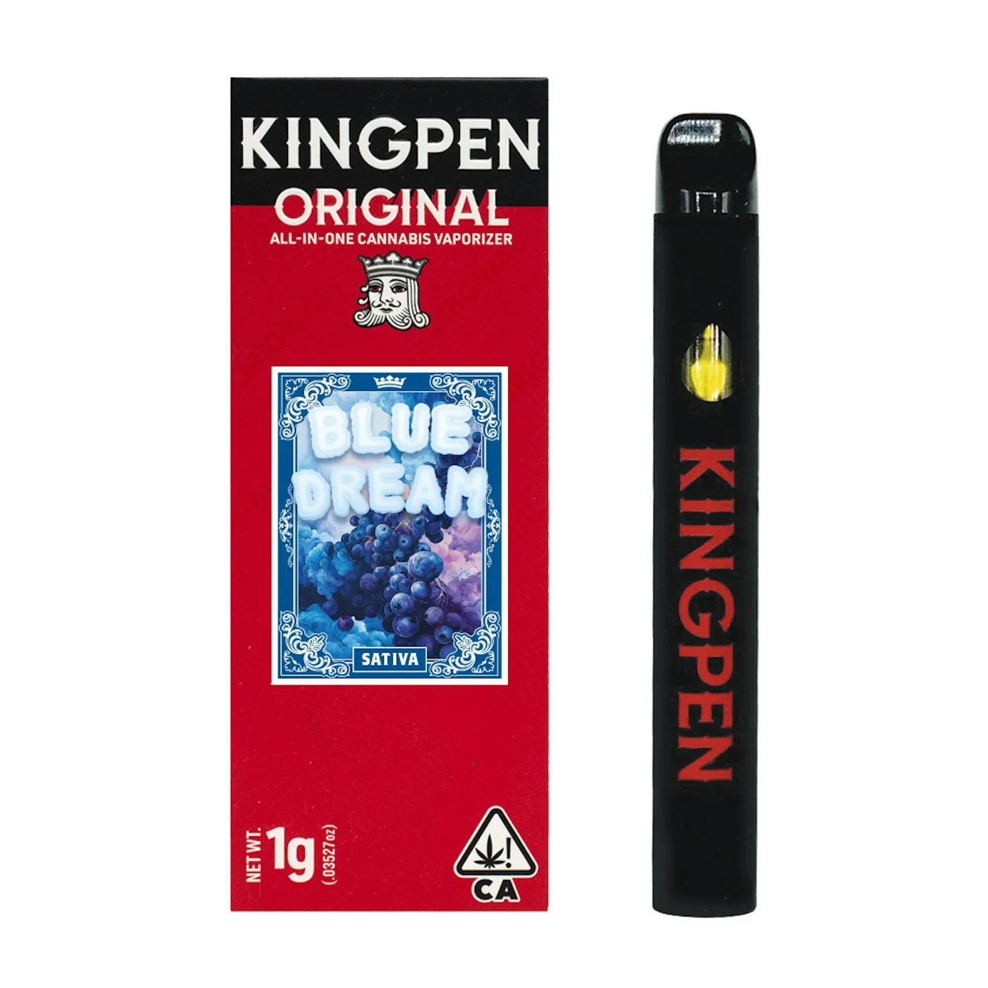 Caneta THC King Pen Blue Dream 1g