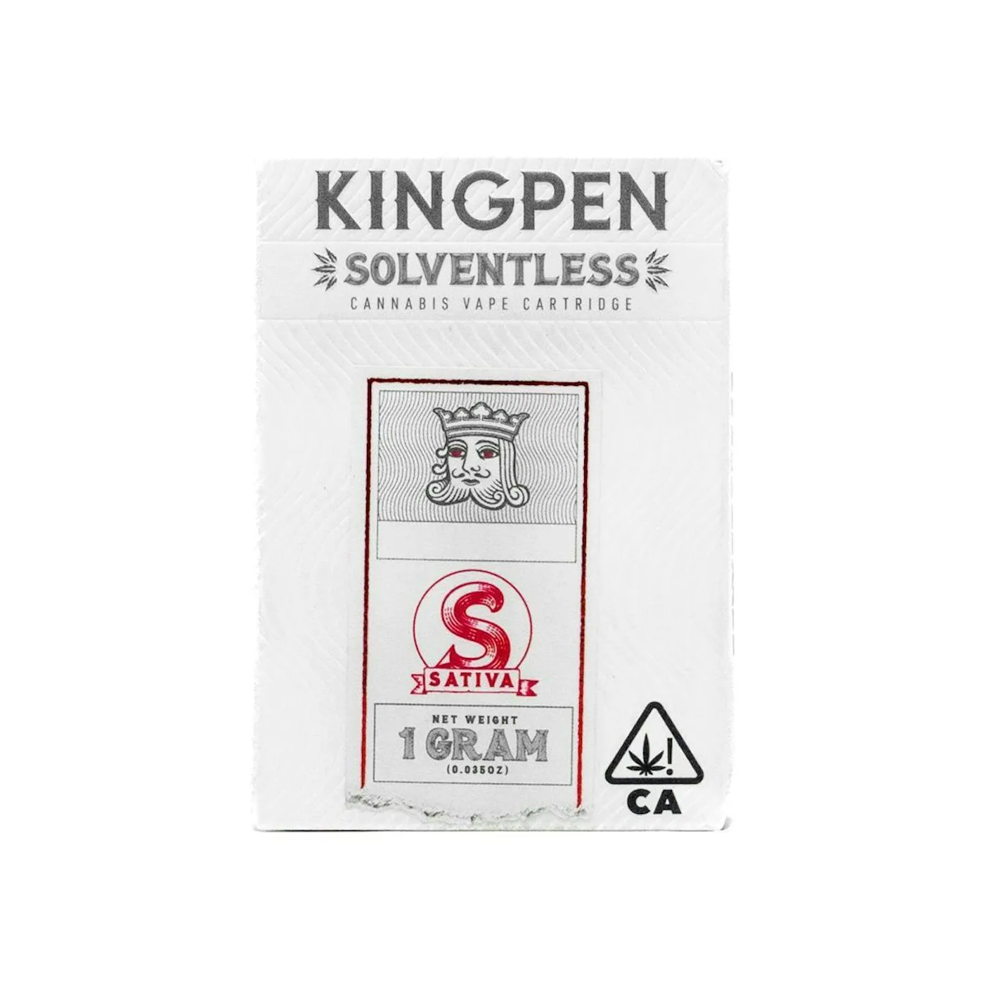 Óleo THC para caneta King Pen Durban Cookies Rosin 1g