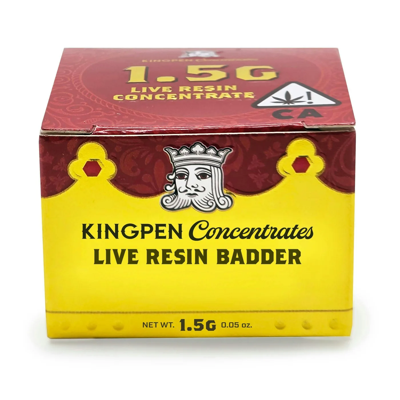 Crumble THC King Pen Hashburger Live Resin Badder 1.5g