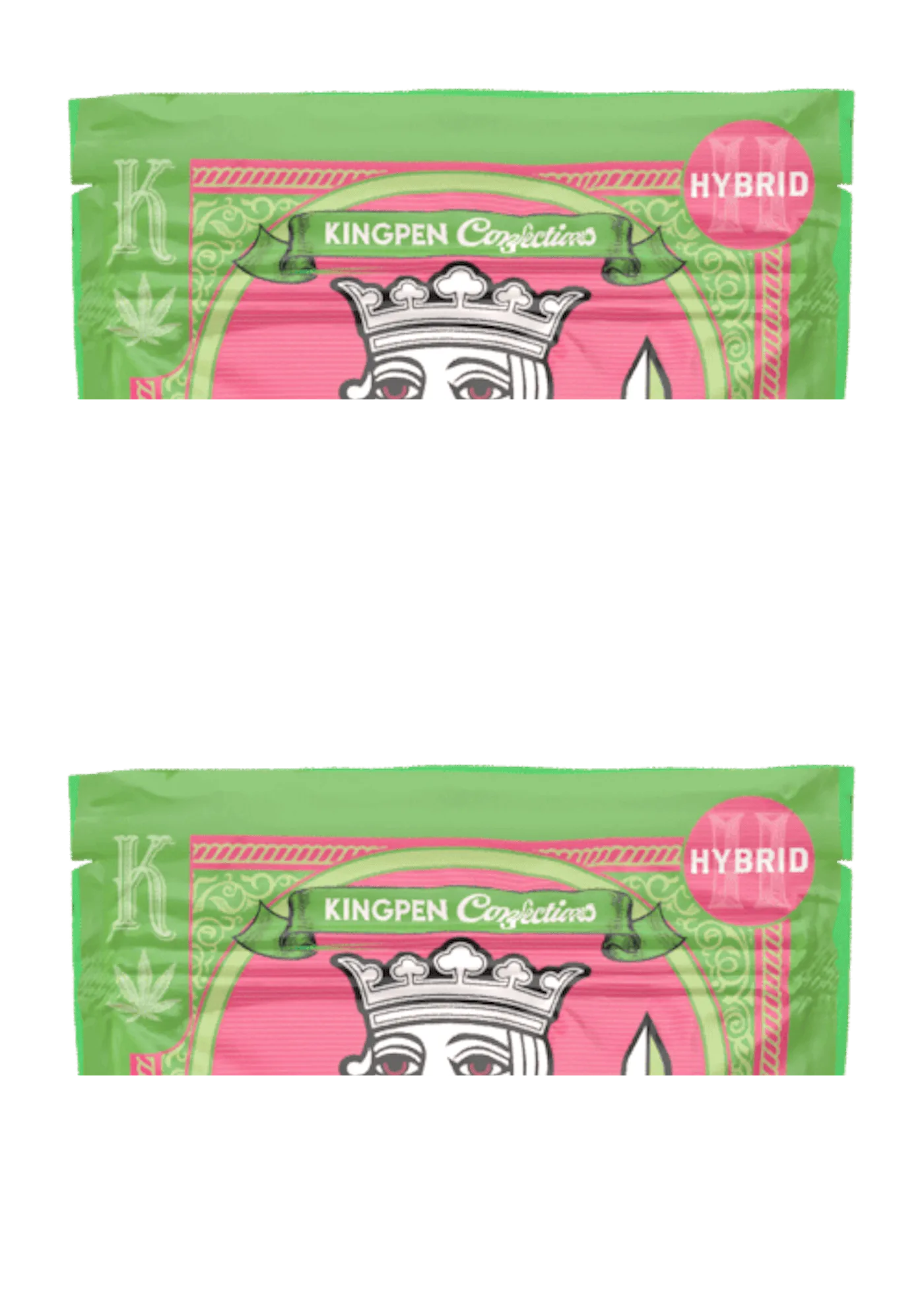 Bala de THC King Pen Kingchew Watermelon Sorbet gomas 100mg 10ct 10mg/ea