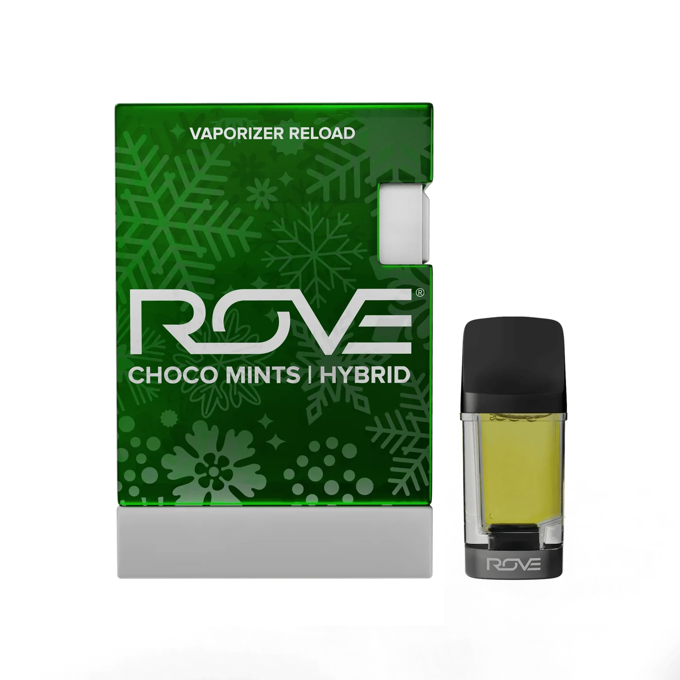 Caneta de óleo THC Rove Choco Mints Melted Diamond Live Resin Vaporizer 1 g 1g