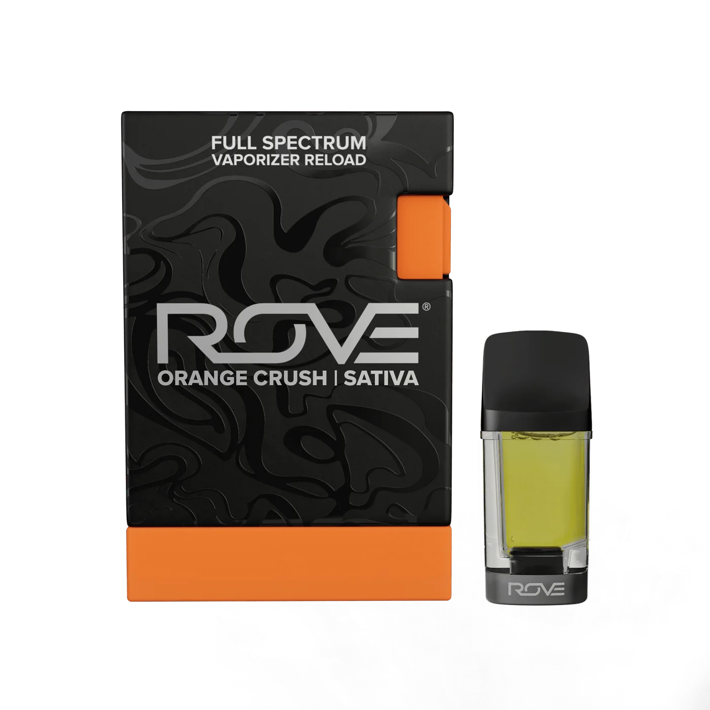 Refil de THC rosca 510 Rove Orange Crush Melted Diamond Live Resin Vaporizer 1 g 1g